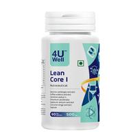 4UWell Lean Core I Fat Burner Supplement for Men & Women | Weight Loss Support Capsules | Boosts Metabolism, Energy & Fat Burning | Natural Ingr