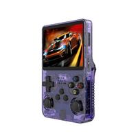 R36S Retro Handheld Video Game Console Linux System 3.5 Inch IPS Screen Portable Pocket Video Player less