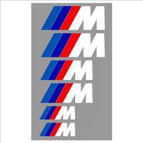 BMW M suportų lipdukas Atsparus aukštai temperatūrai Stabdžių modifikavimo lipdukas BMW M-Sport E46 E30 E90 G20 G30 F30 F10 X1 X3 X5 X6 hkvr74 blue