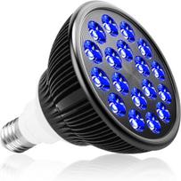 Biliubinė fototerapija LED mėlynos šviesos lempa PAR38 - 460nm Blue light bulb (no lamp holder) blue