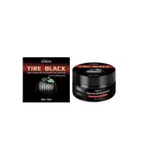 Automotive Interior Plastic Restorer Leather Vinyl Protectant Dashboard Polish Spray Car Detailing Wax 50G black