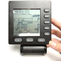 Išmanusis irklavimo treniruoklio ekranas su Bluetooth, vandens pasipriešinimo ir fizinės būklės stebėjimu DT6988 Resistance Rower Display juoda