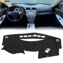 Skirta Toyota Camry XV40 2007-2011 LHD Prietaisų skydelio kilimėlis Prietaisų skydelio uždangalas Apsauga nuo saulės Automobilio interjero kilimėlio pagalvėlės apsauga Prietaisų skydelio kilimėlis Juodas kaip parodyta spalva