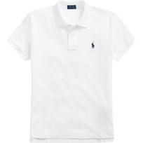 Polo Ralph Lauren FW23 Logo Print Polo Shirt Women tops White 211506471-002 S white