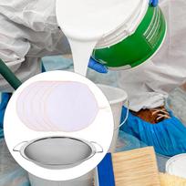 Paint Strainer,Stainless Steel Fine Mesh Screen,Easy to Clean,Airless Spray Tool Funnel for gray