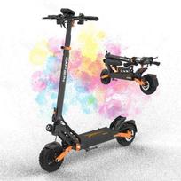 KUKIRIN G2 PRO - Sulankstomas elektrinis paspirtukas - 9  ratai - 600W variklis - 48v 15Ah baterija - Autonomija 55KM – Juodas