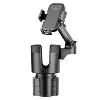 Multifunctional Car Cup Holder Expander Mount Stand Cell Phone Support Bracket Auto Drink Bottle Bracket Car Accessories 1 gray