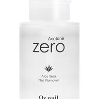 Oznail Acetone Zero Aloe Vera Nail Polish Remover 200ml (1 bottle) white