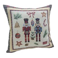 Dekoratyvinis pagalvės užvalkalas su Kalėdų motyvu 45x45 cm Toy Soldier – Bizzotto