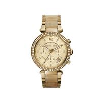 Michael Kors Parker Aukso Atspalvio Rago Acetato Laikrodis MK5632 auksas