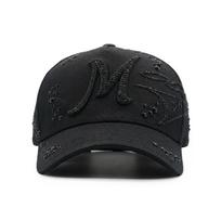 31 Hats Manufacturer Embroidery 5-Panel Suede Barbas Gorras Original Curved Brim Mens NY Baseball Caps Gorras Padrino Hats juoda