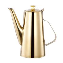 1500/2000ml arbatinukas su ilgu snapeliu vandens ąsotis kavos puodas šaltas virdulys restoranas 1300ml sidabras