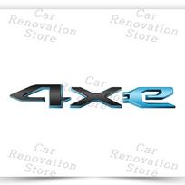 3D ABS Plastic Car Styling Tailgate Emblem Rear Boot Trunk Badge Sticker For Jeep 4xe Logo Grand Cherokee Wrangler Compass Decor black