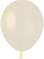Balionų rinkinys apvalus Gemar Metallic, ivory sp., 100 vnt.
