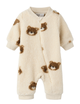 Name It - Nbmorlaj Nreg Teddy Suit - Kombinezonas - Kreminė spalva