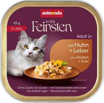 Animonda Vom Feinsten Adult in Jelly Chicken and liver - wet cat food - 85g