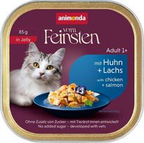 Animonda Vom Feinsten Adult in Jelly Chicken and salmon - wet cat food - 85g