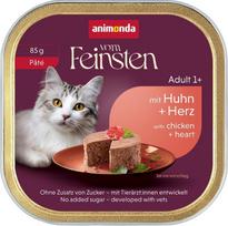 Animonda Vom Feinsten Adult Pâté Chicken and hearts - wet cat food - 85g