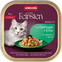 Animonda Vom Feinsten Senior in Sauce Poultry and duck - wet cat food - 85g