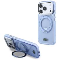 Lacoste Case IML Glossy Finish with Ring Stand MagSafe for iPhone 18 Pro Max / 17 Pro Max / blue