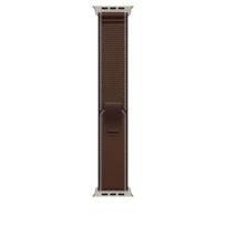 APPLE 49mm Dark Umber Trail Loop - M/L - Natural Titanium Finish