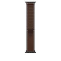 APPLE 49mm Dark Umber Trail Loop - M/L - Black Titanium Finish