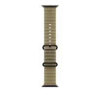 APPLE 49mm Translucent Kelp Ocean Band - Black Titanium Finish