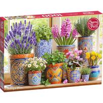 CherryPazzi dėlionė  Pottery in Bloom 1000 det