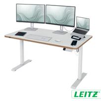 Elektrinis Leitz Ergo sėdėjimo-stovėjimo stalas 140 × 80 cm su stovėjimo priminimo funkcija