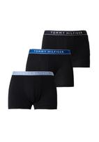 Tommy Hilfiger Underwear Boxer trumpikės 'Essential' tamsiai mėlyna / šviesiai mėlyna / juoda / balta