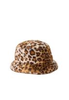 KANGOL Skrybėlaitė ruda / kapučino spalva / juoda