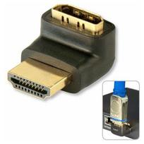 Adapter AV Lindy HDMI - HDMI Black (41086) | 41086 | 4002888410861