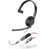 POLY Headset Blackwire 5210 USB-C + 3.5mmP +USB-C/A 8X230AA | 8X230AA | 197498429427