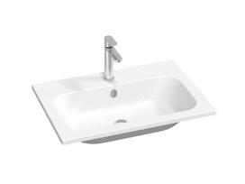 Praustuvas Ravak Chrome Slim, XJG01170001, 70 x 49 cm, baltas