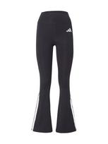 ADIDAS PERFORMANCE Sportinės kelnės 'OPT ESS 3S FLAR' juoda / balta