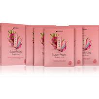 KORIKA SuperFruits Dragon Fruit - Set of 5 Calming Face Sheet Masks veido kaukių rinkinys sumažinta kaina raminamojo poveikio 5x25 g