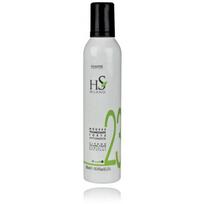HS MILANO Strong Volume Foam stiprios fiksacijos apimties suteikiančios putos plaukams, 300 ml
