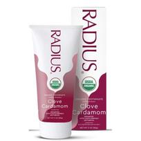 RADIUS CARDAMOM CLOVE, ekologiška dantų pasta su kardamonu ir gvazdikėliais, 85 g