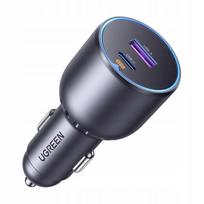Automobilinis įkroviklis Ugreen EC701 su USB ir USB-C jungtimis, 63 W