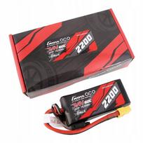 LiPo akumuliatorius GensAce GEA22002S60X6 RC automobiliams, 2200 mAh, 7,4 V, 60C, XT60