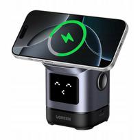 Ugreen Uno W709 belaidė įkrovimo stotelė 2 viename su Qi2, iki 15 W
