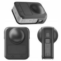 Silikoninis kameros dėklas Puluz PU789B su objektyvo apsauga, DJI Osmo 360, 8,5 × 6,5 × 5,4 cm