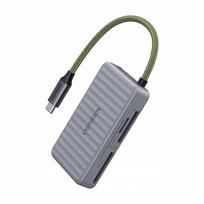 Ugreen 078964 USB-C atminties kortelių skaitytuvas, 2 SD ir 1 TF lizdas