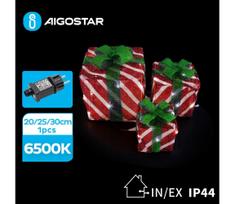 Aigostar- LED lauko kalėdinė dekoracija 3,6W/31/230V 6500K 20/25/30cm IP44 dovanos