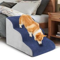 NUXIE® PREMIUM Šunų laiptai, 3 pakopos, rampa, platforma, lovelė, 60 cm