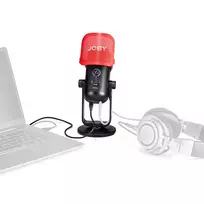 Joby JB01775-BWW mikrofonas Juoda, Raudona Studijos mikrofonas