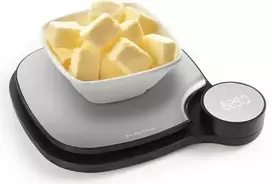 Witt Classic WCKS5BM -keittiövaaka, musta/teräs