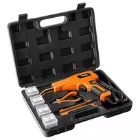 Plastikinis lituoklis 50W rinkinys + 200 sąvaržėlių
