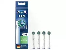 Oral-B Pro Cross Action brush heads pack of 10 (black)