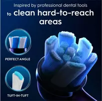 Oral-B iO Ultimate Clean harjaspää, 6 kpl, musta